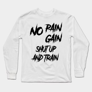 Motivational Sentence Long Sleeve T-Shirt